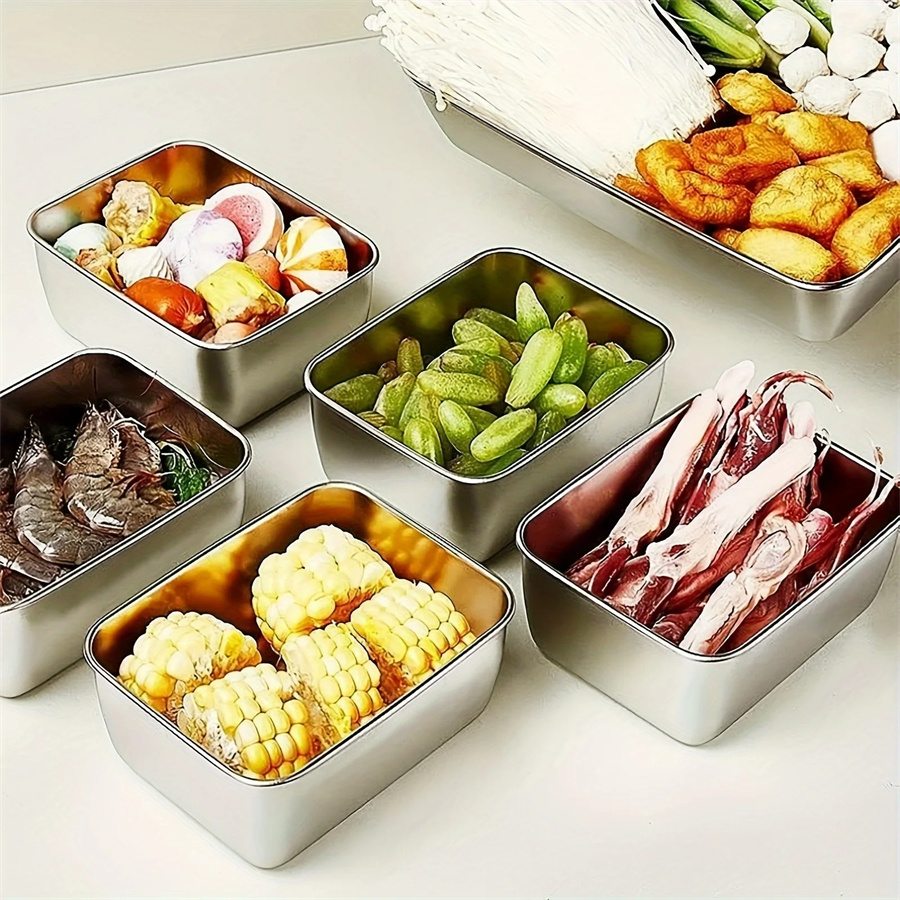 1/3/5pcs Stainless Steel Food  – Dim Sum Basket Bewertung und Preis