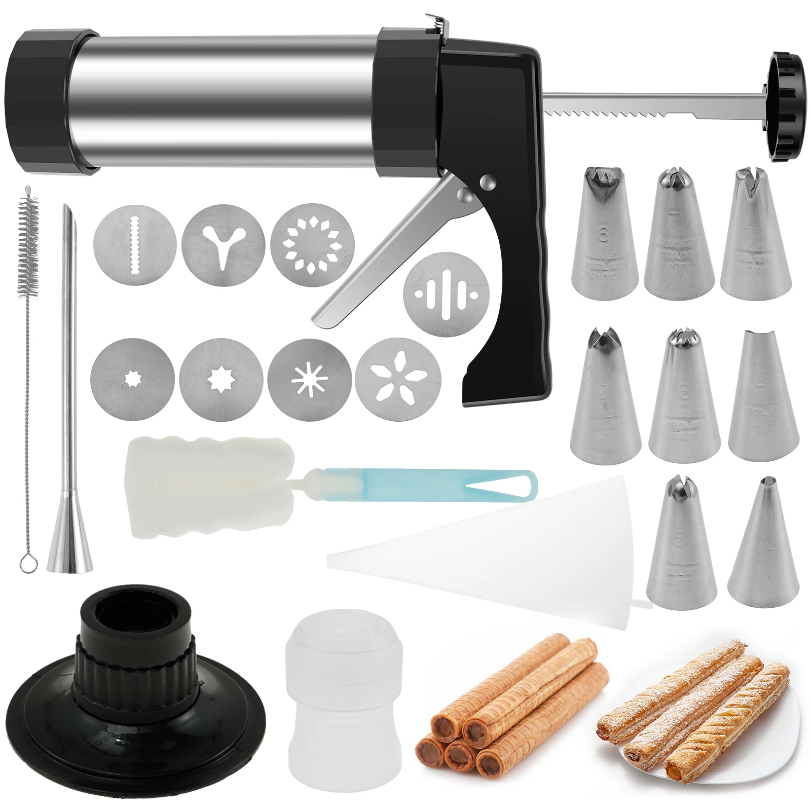 Churro Maker Machine Stainless – Churros Maker Gun Bewertung und Preis