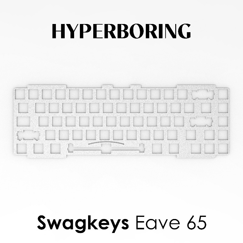 Swagkeys Eave65 Keyboard Posit – Crepe Pan Carbon Bewertung und Preis