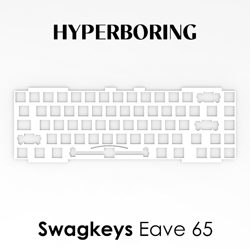 Swagkeys Eave65 Keyboard Posit – Crepe Pan Carbon Bewertung und Preis
