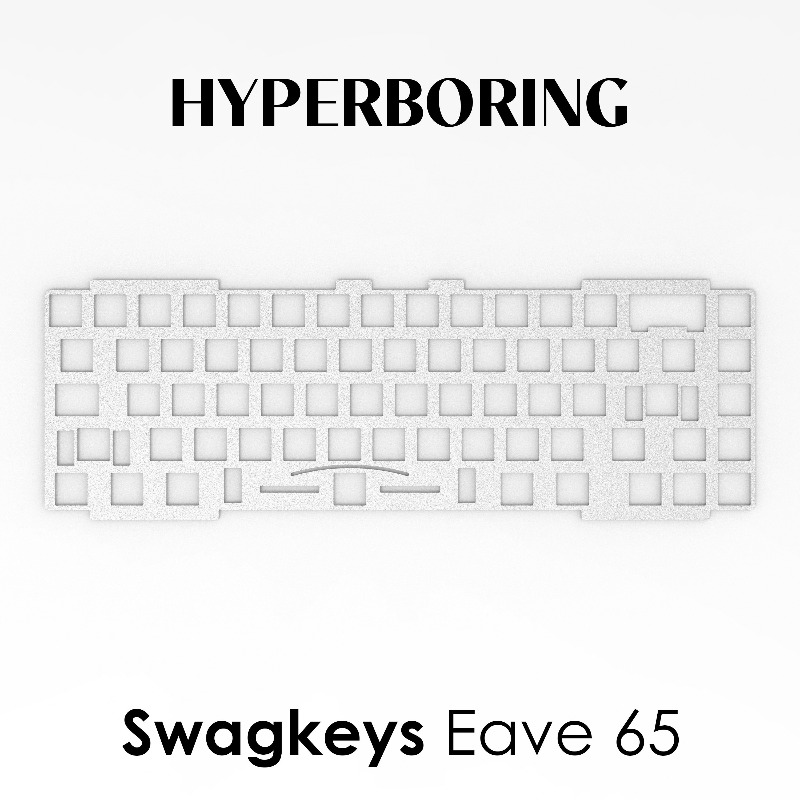 Swagkeys Eave65 Keyboard Posit – Crepe Pan Carbon Bewertung und Preis