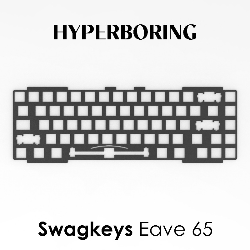 Swagkeys Eave65 Keyboard Posit – Crepe Pan Carbon Bewertung und Preis