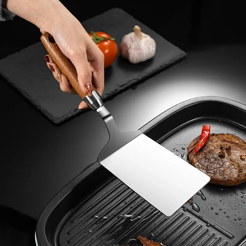 Stainless Steel Square Head St – Okonomiyaki Spatula Bewertung und Preis