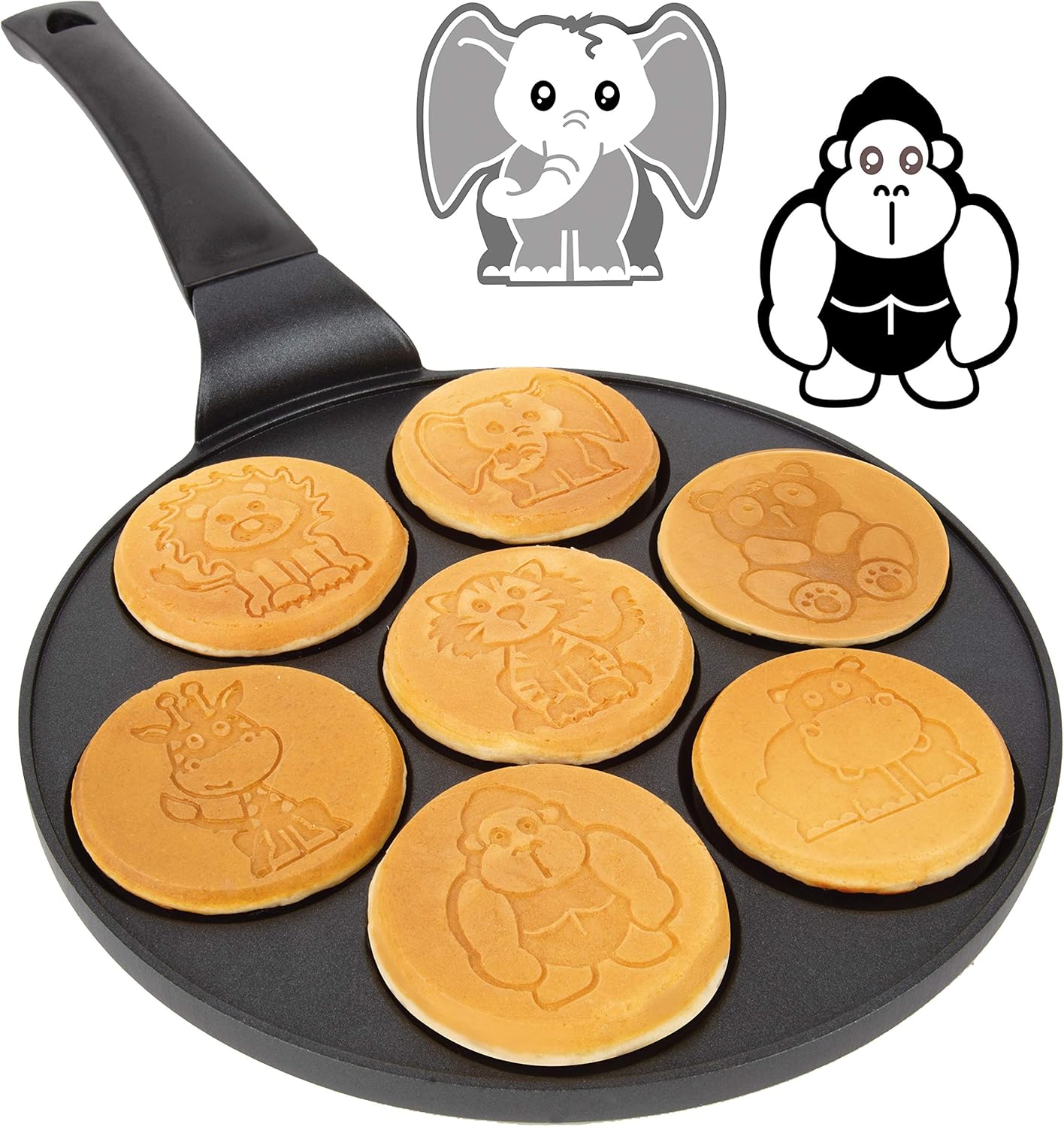 Animal Mini Pancake Pan - Make – Mini Pancake Griddle Bewertung und Preis