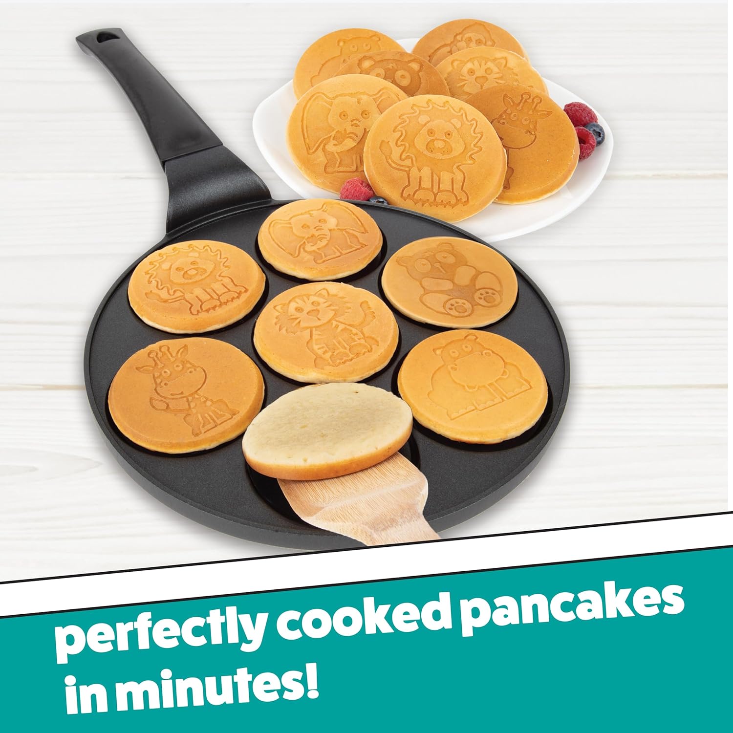 Animal Mini Pancake Pan - Make – Mini Pancake Griddle Bewertung und Preis